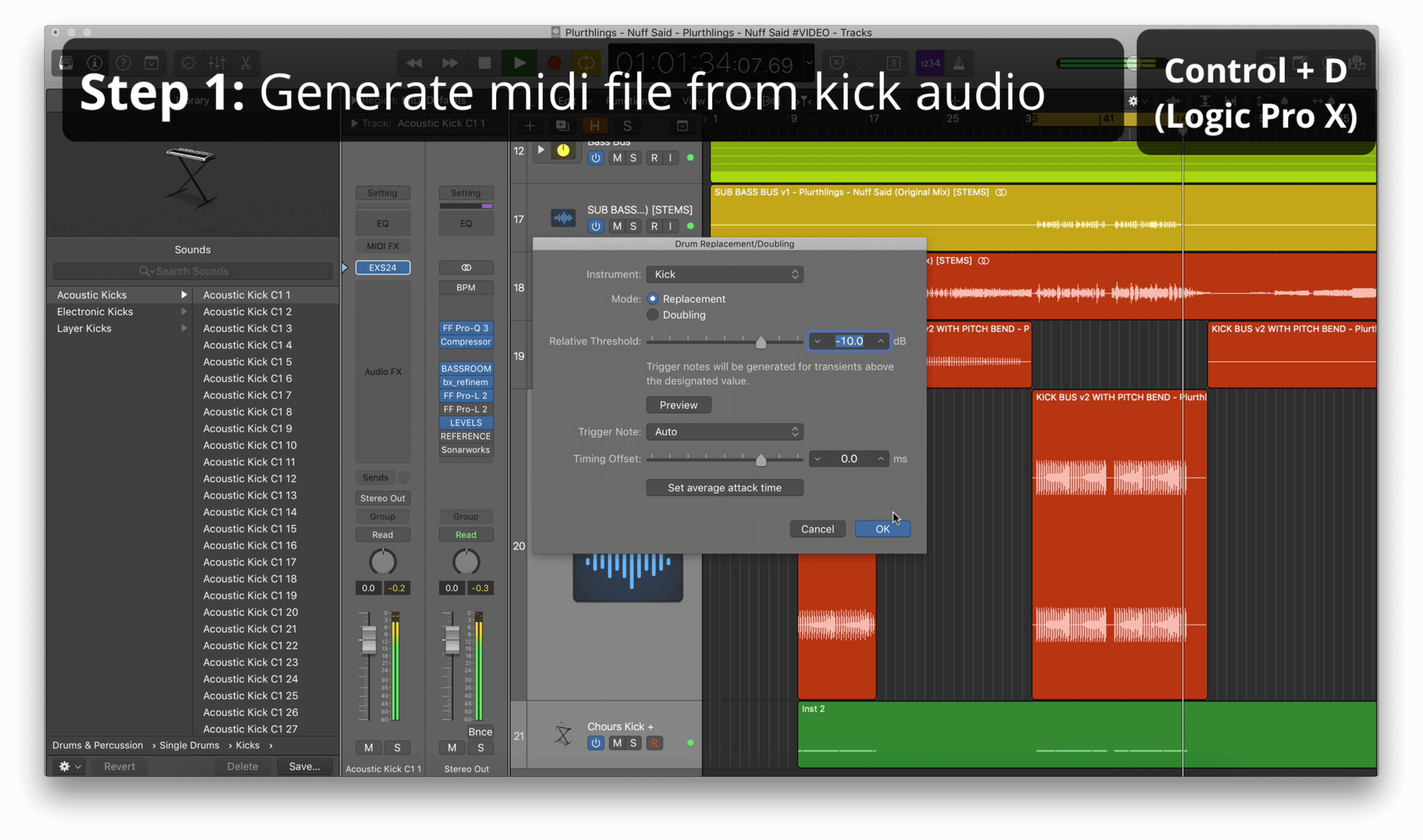 How To Choose The Perfect Kick For Your Track in 60 Seconds