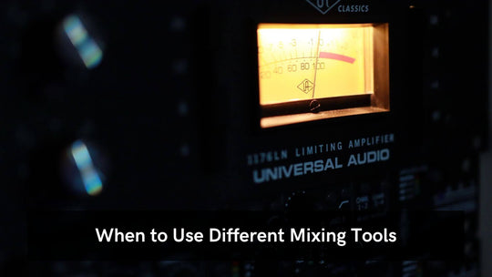 When To Use Different Mixing Tools