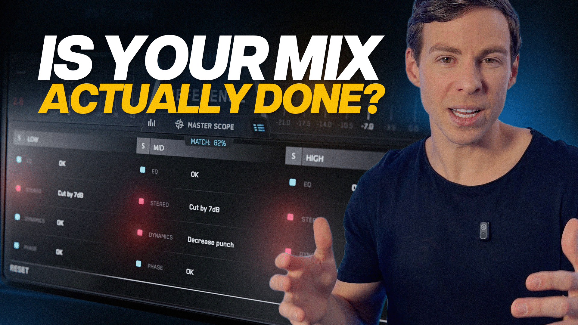 Is your mix actually done?
