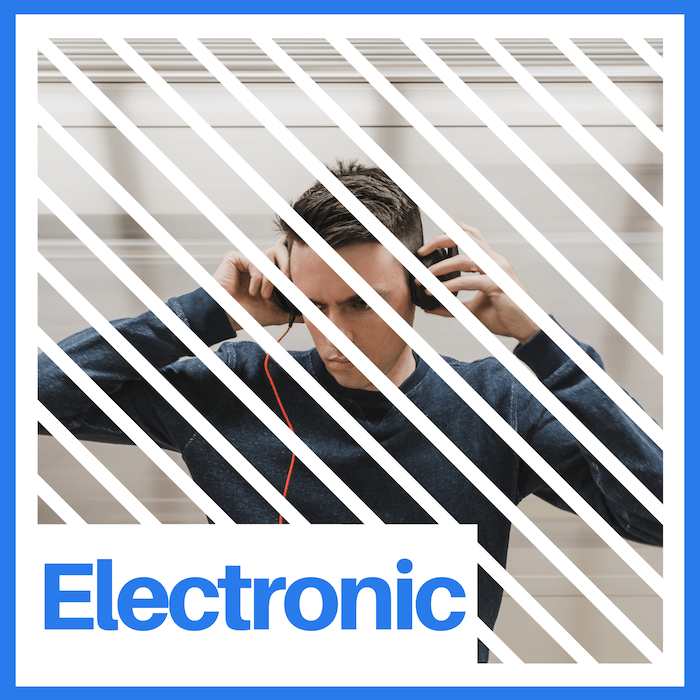 Electronic songs mix deconstruction