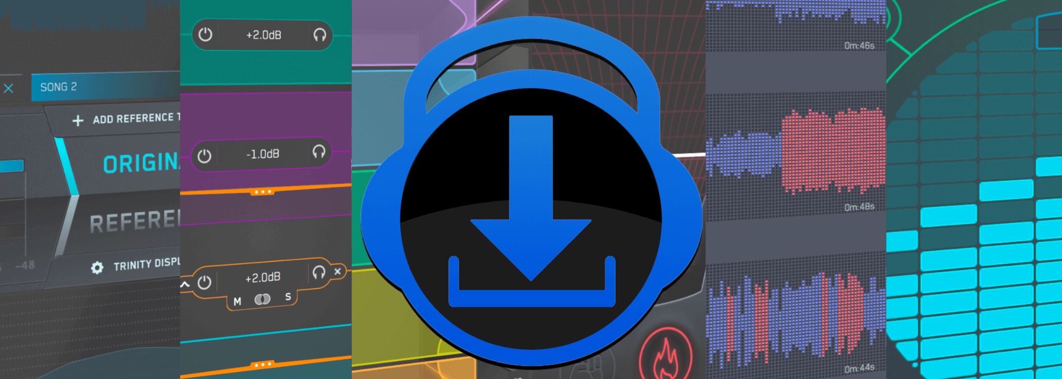 Download the free trials of Mastering The Mix plugins
