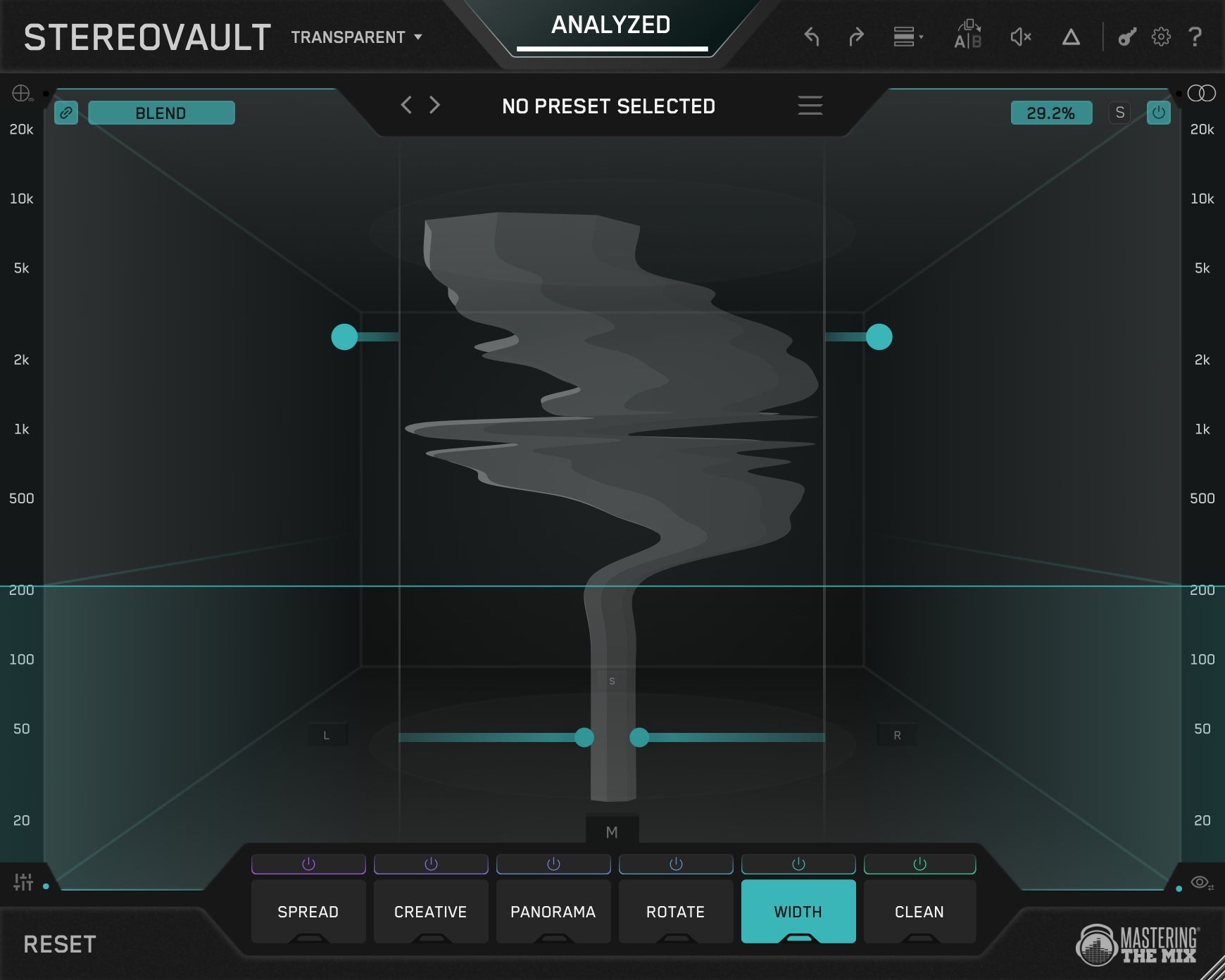 STEREOVAULT Width